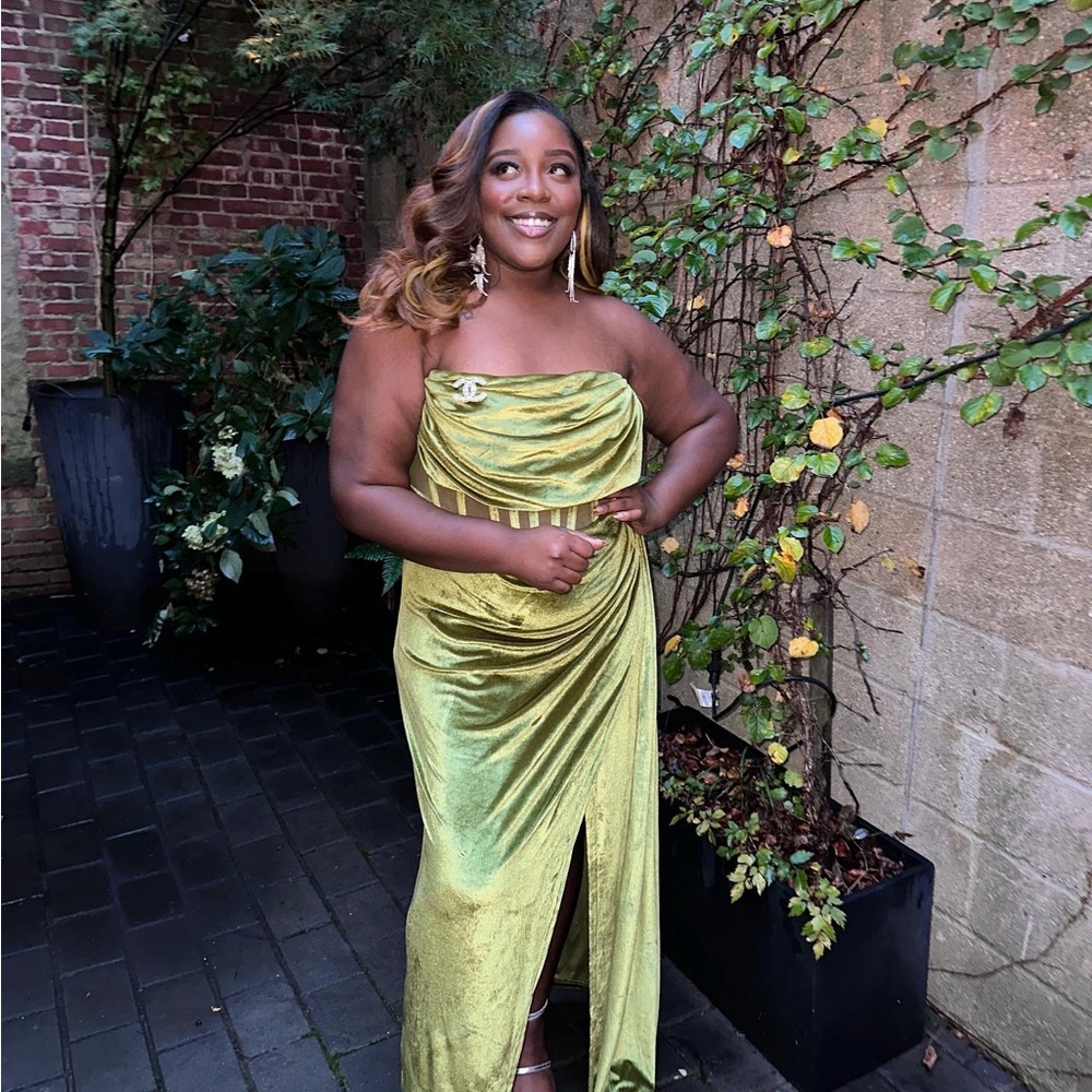 Fashion Nova Vivi Velvet Maxi Dress - NWT, Size XL